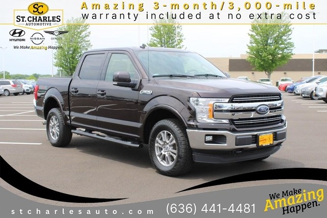2020 Ford F-150 4WD Lariat SuperCrew at St. Charles Nissan/Hyundai in St. Peters MO