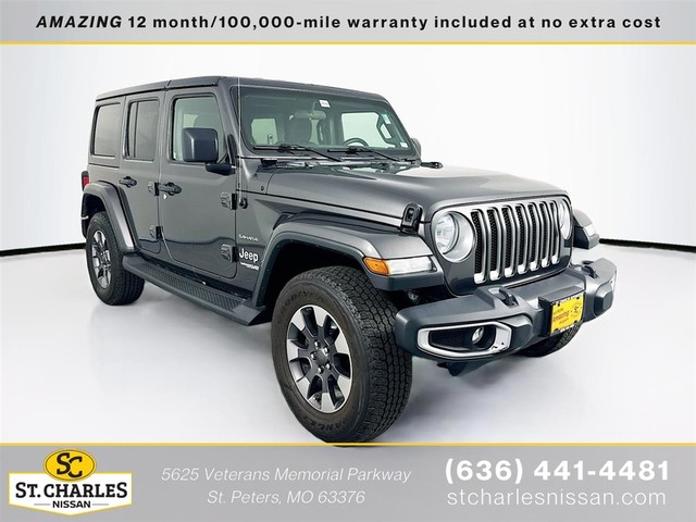 2018 Jeep Wrangler Unlimited Sahara at St. Charles Nissan in St. Peters MO