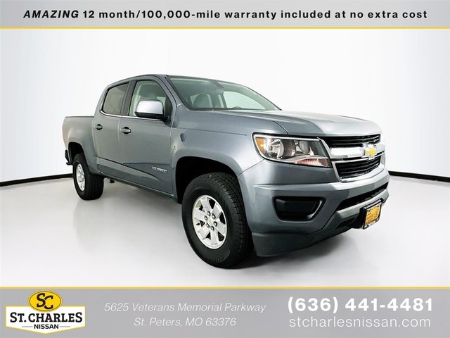 2019 Chevrolet Colorado 4WD Work Truck Crew Cab at St. Charles Nissan in St. Peters MO