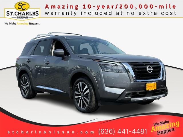 2025 Nissan Pathfinder Platinum at St. Charles Nissan in St. Peters MO