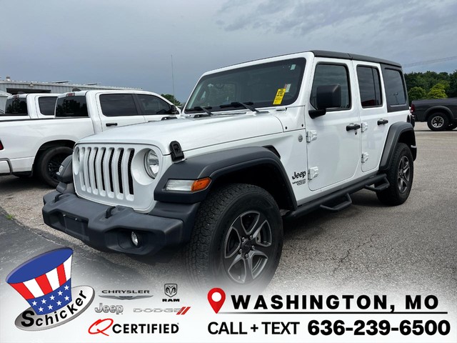 2018 Jeep Wrangler Unlimited Sport S at Schicker Chrysler Dodge Jeep Ram in Washington MO