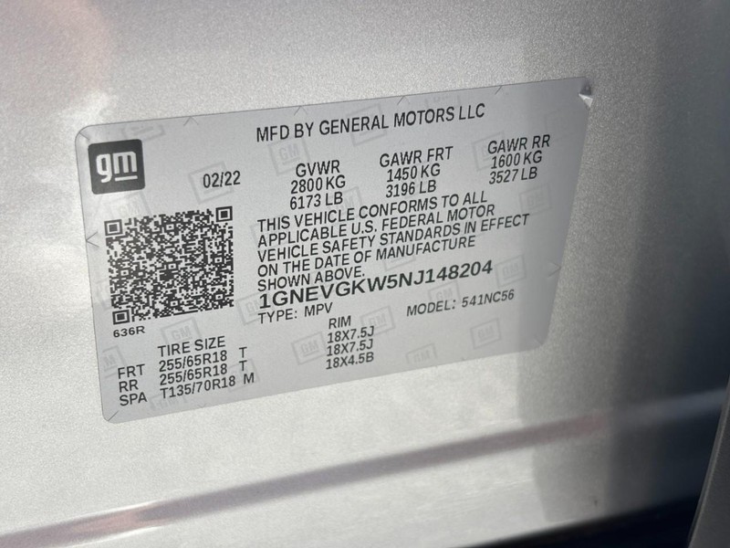 Chevrolet Traverse Vehicle Full-screen Gallery Image 26