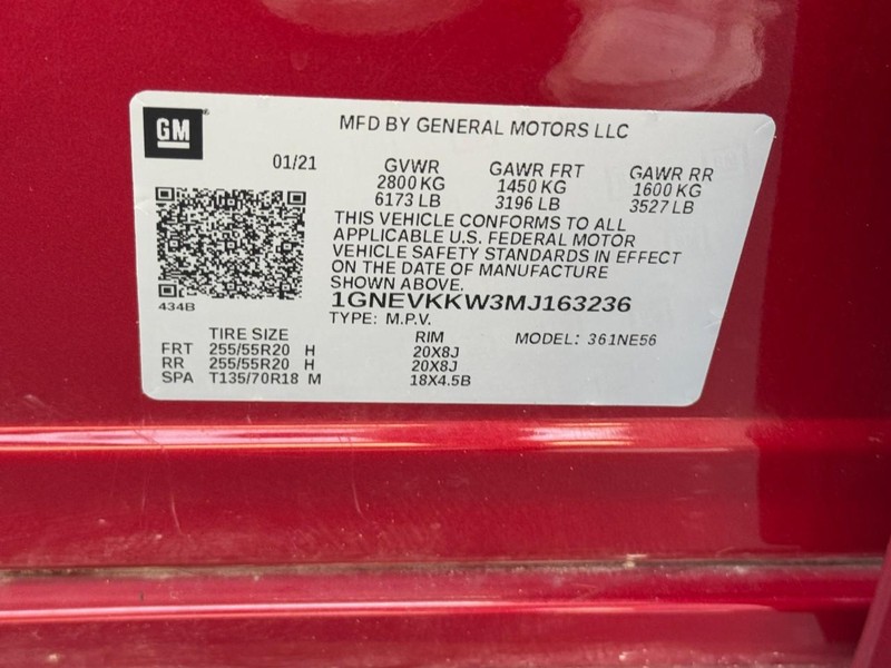 Chevrolet Traverse Vehicle Full-screen Gallery Image 28