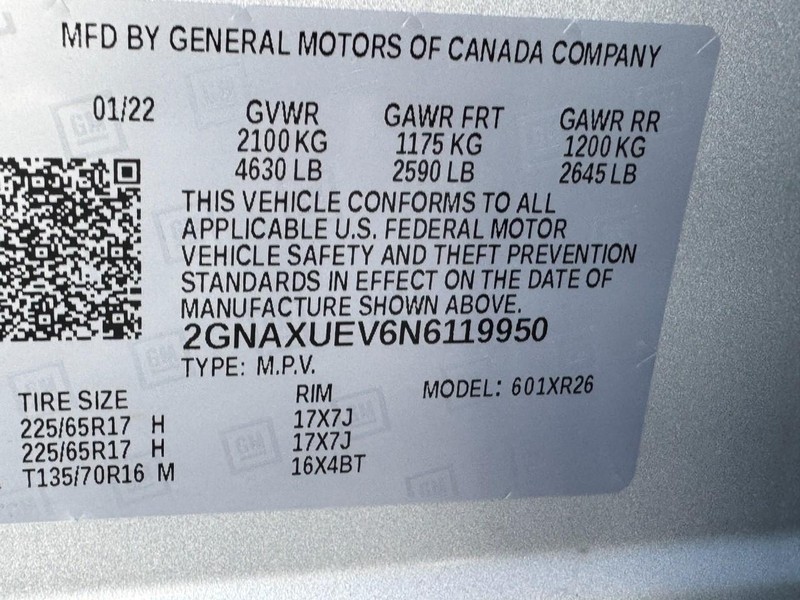 Chevrolet Equinox Vehicle Full-screen Gallery Image 23