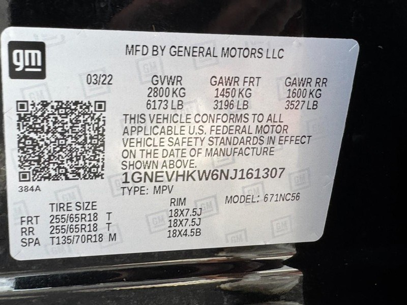 Chevrolet Traverse Vehicle Full-screen Gallery Image 25