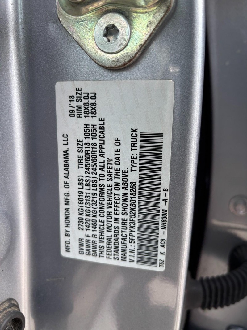 Honda Ridgeline Vehicle Image 17