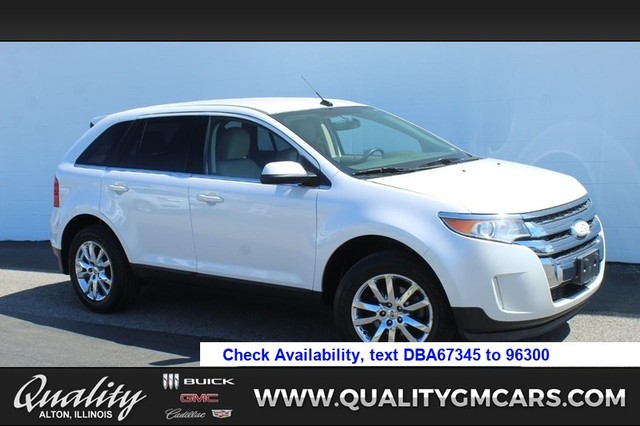 2013 Ford Edge Limited at Quality Buick GMC Cadillac in Alton IL