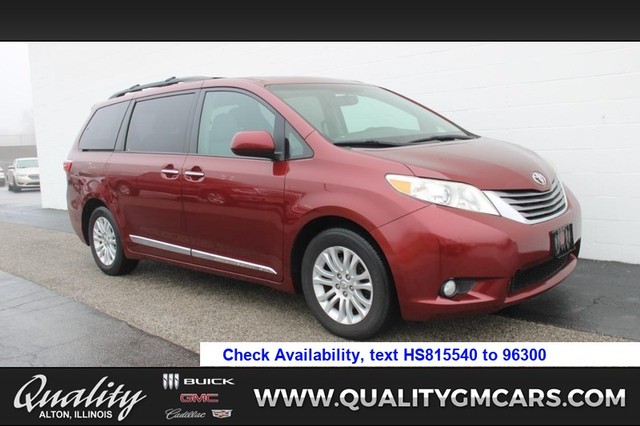 2017 Toyota Sienna XLE at Quality Buick GMC Cadillac in Alton IL