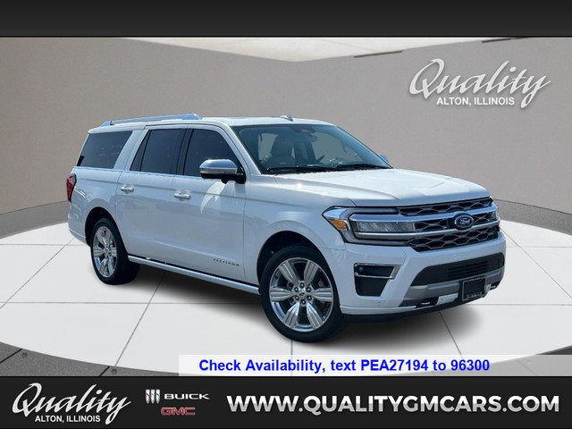 2023 Ford Expedition Max Platinum at Quality Buick GMC Cadillac in Alton IL