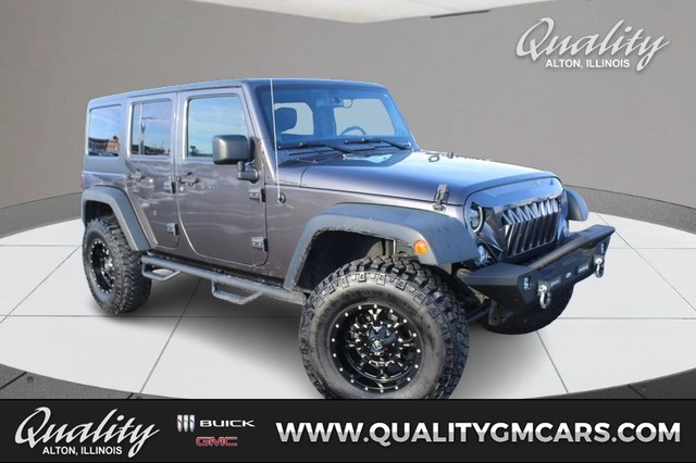 2014 Jeep Wrangler Unlimited Sport at Quality Buick GMC Cadillac in Alton IL