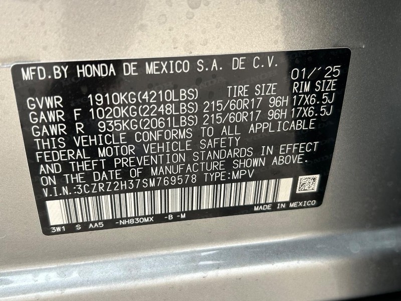 Honda HR-V Vehicle Image 16