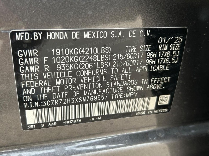 Honda HR-V Vehicle Image 16