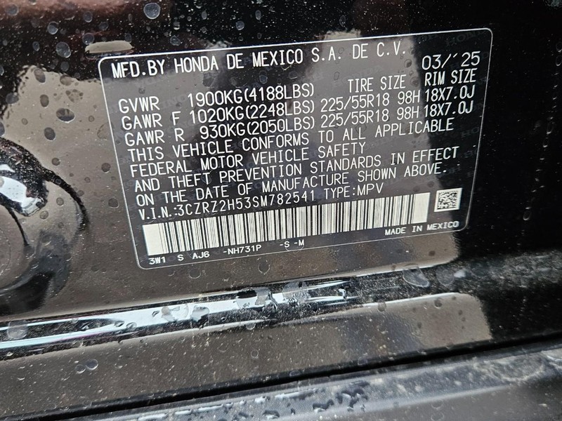 Honda HR-V Vehicle Image 17