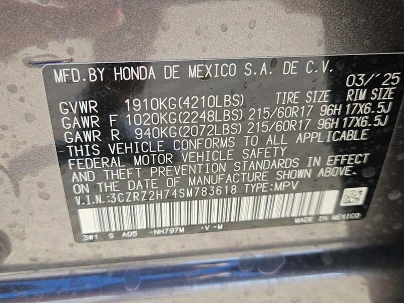 Honda HR-V Vehicle Image 17