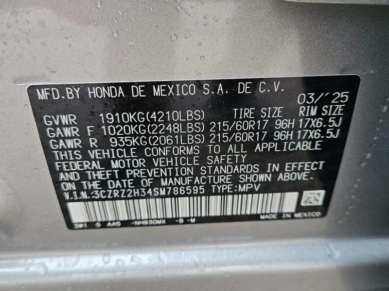 Honda HR-V Vehicle Image 16