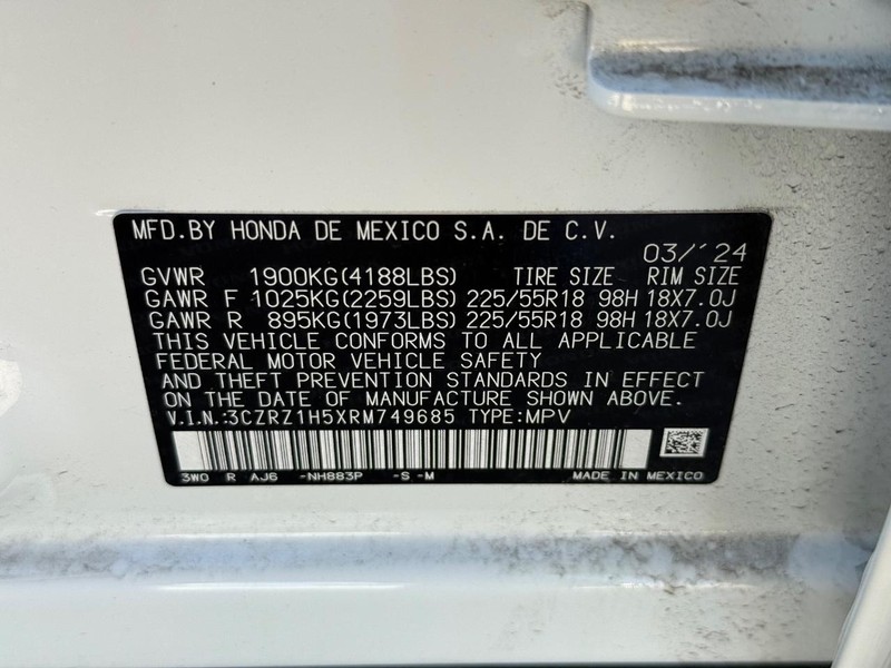 Honda HR-V Vehicle Image 23