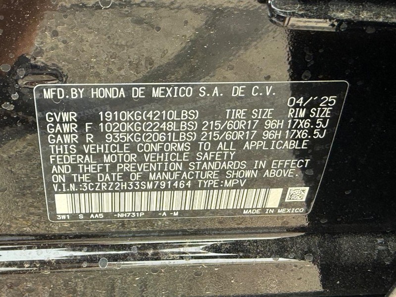 Honda HR-V Vehicle Image 17