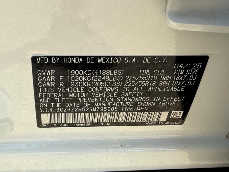 Honda HR-V Vehicle Image 17