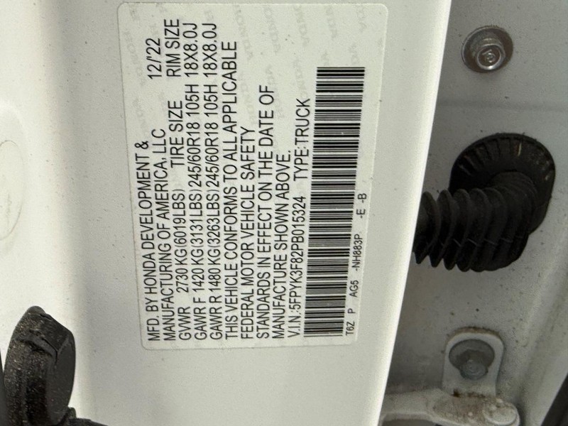 Honda Ridgeline Vehicle Image 24