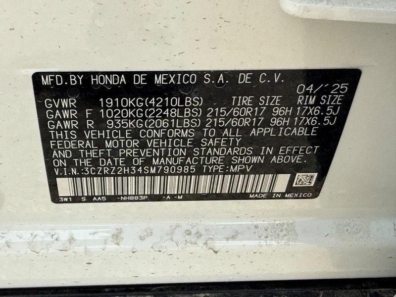 Honda HR-V Vehicle Image 17
