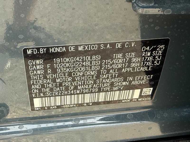 Honda HR-V Vehicle Image 17