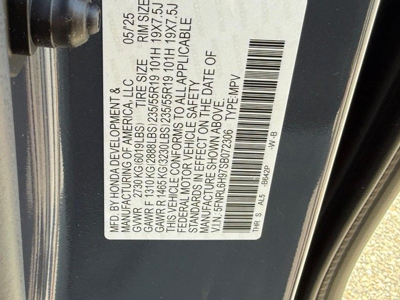 Honda Odyssey Vehicle Image 18
