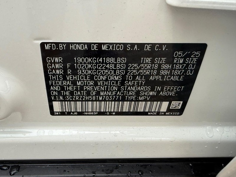 Honda HR-V Vehicle Image 17