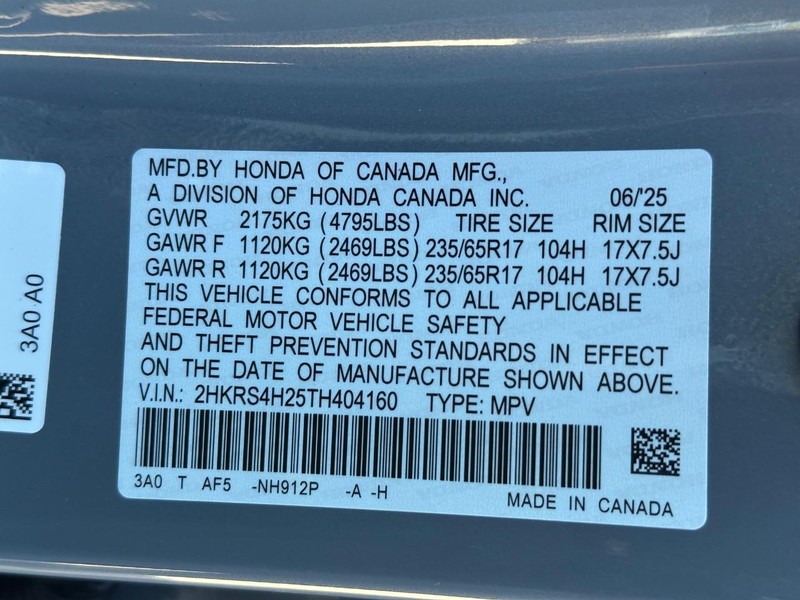 Honda CR-V Vehicle Image 19