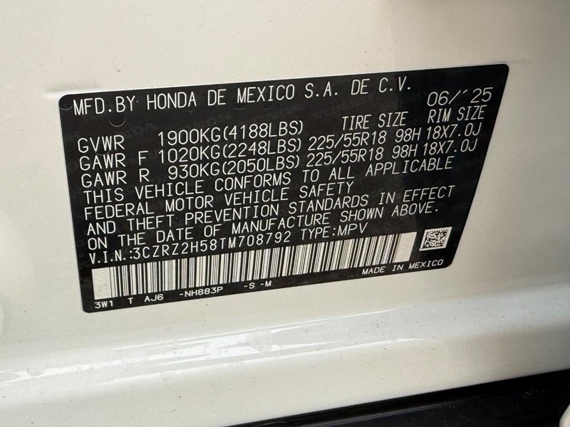 Honda HR-V Vehicle Image 17