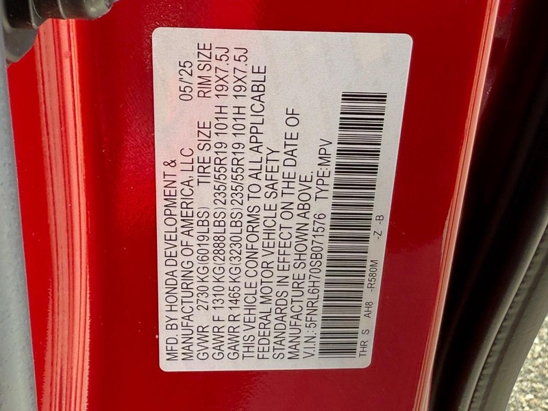 Honda Odyssey Vehicle Image 18