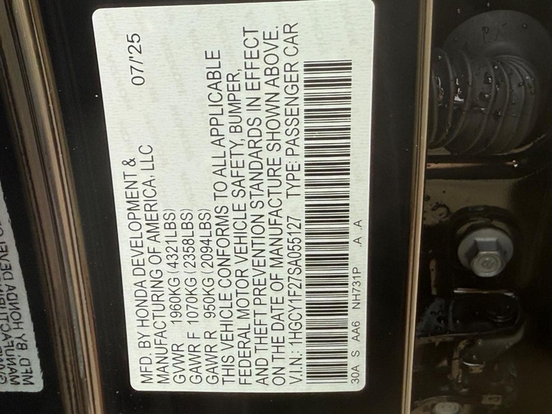 Honda Accord Sedan Vehicle Image 16