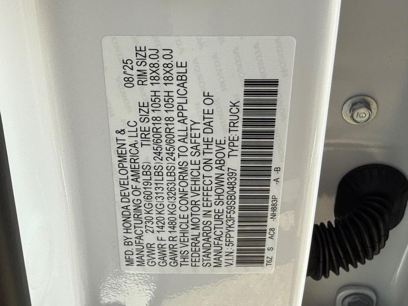 Honda Ridgeline Vehicle Image 18