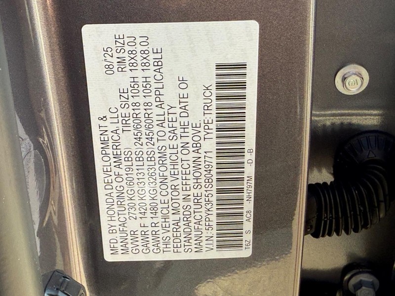 Honda Ridgeline Vehicle Image 18