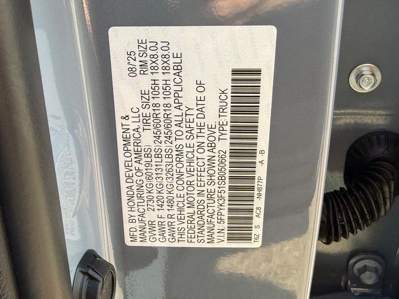 Honda Ridgeline Vehicle Image 18
