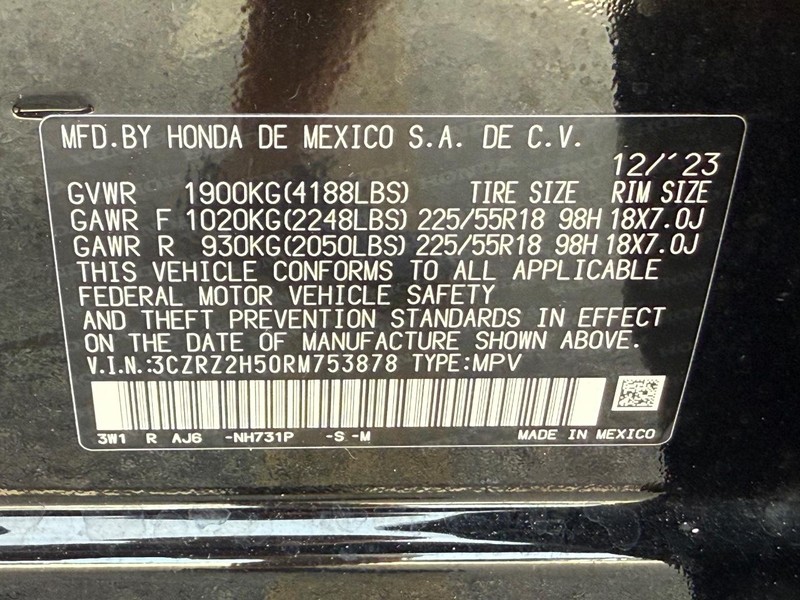 Honda HR-V Vehicle Image 23
