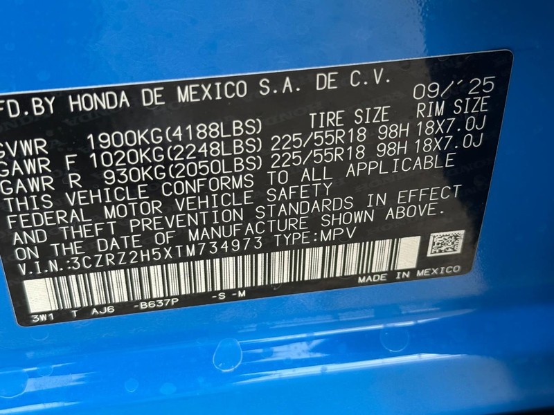 Honda HR-V Vehicle Image 17