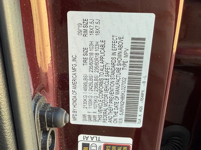 Honda CR-V Vehicle Image 23