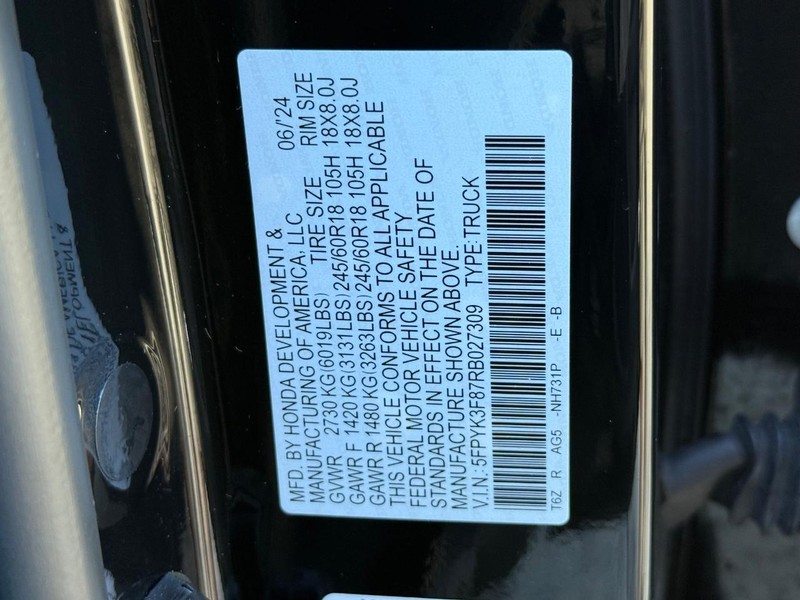 Honda Ridgeline Vehicle Image 23