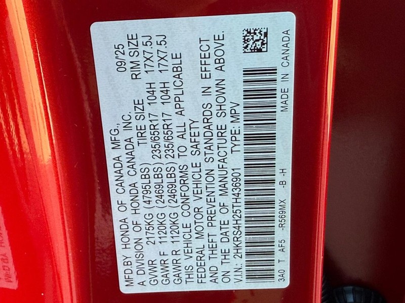 Honda CR-V Vehicle Image 16