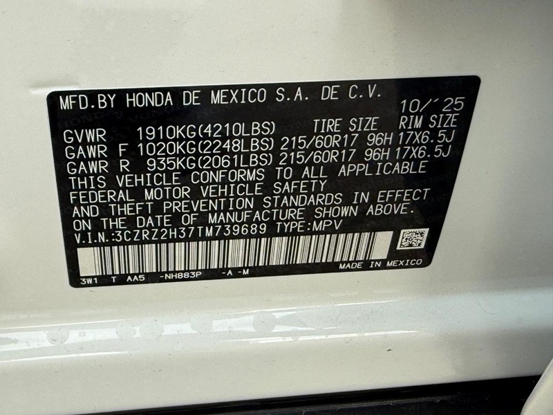 Honda HR-V Vehicle Image 16