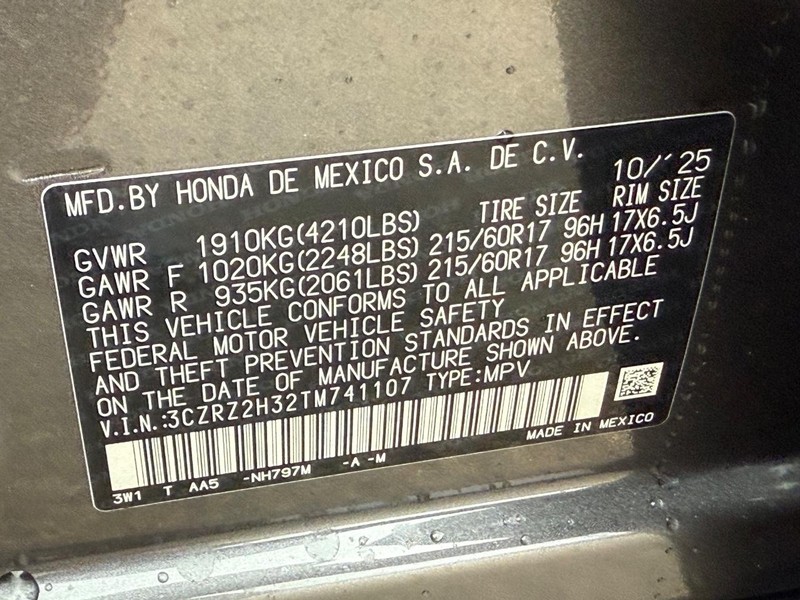 Honda HR-V Vehicle Image 16