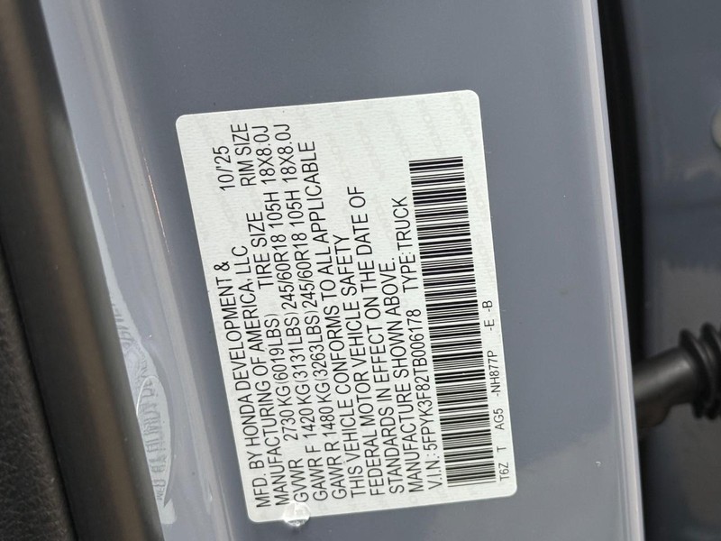 Honda Ridgeline Vehicle Image 18