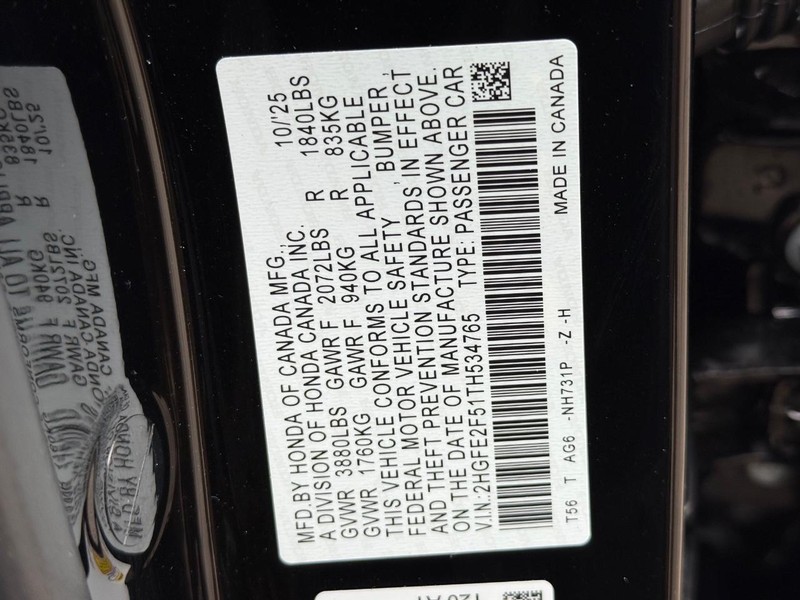 Honda Civic Sedan Vehicle Image 16