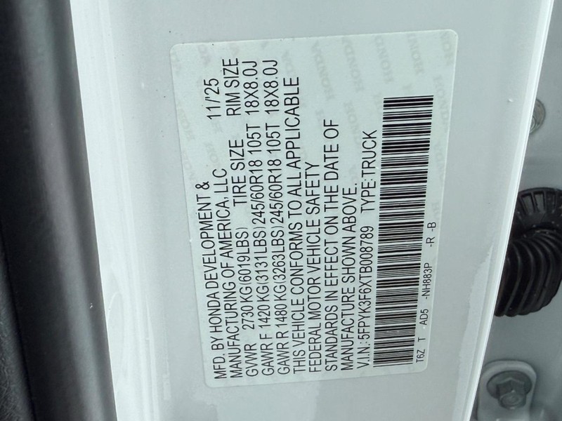 Honda Ridgeline Vehicle Image 22