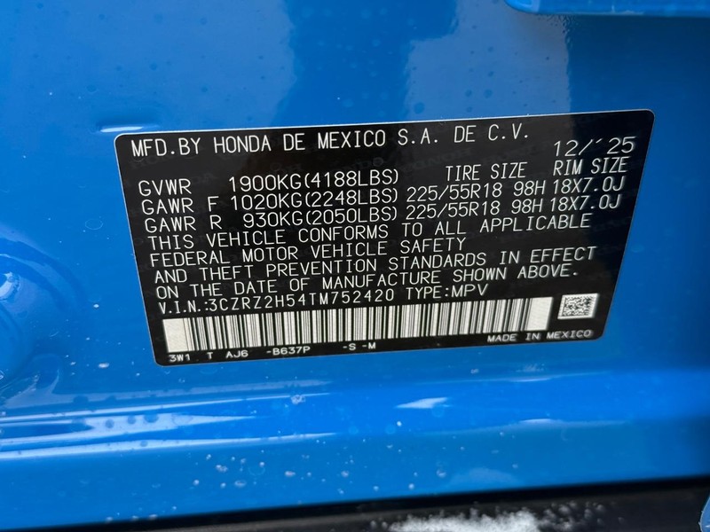 Honda HR-V Vehicle Image 22