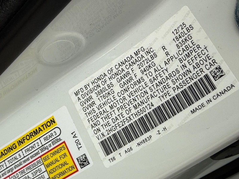 Honda Civic Sedan Vehicle Image 22