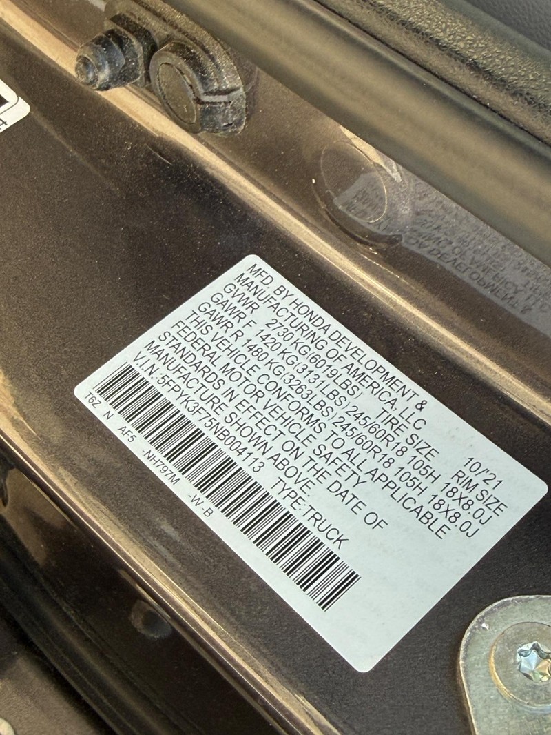 Honda Ridgeline Vehicle Full-screen Gallery Image 22