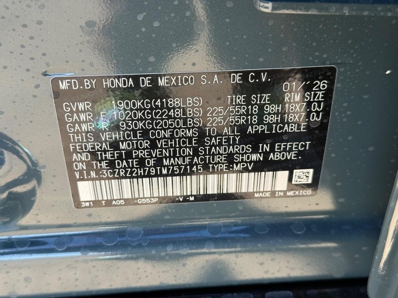 Honda HR-V Vehicle Image 21