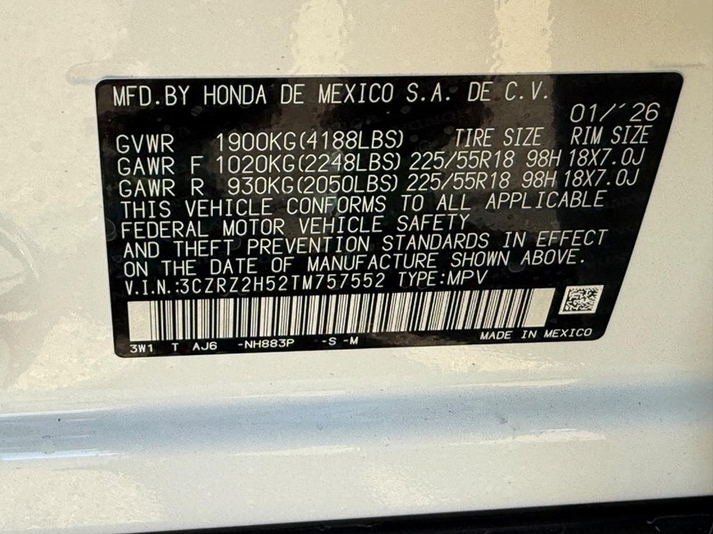 Honda HR-V Vehicle Image 21