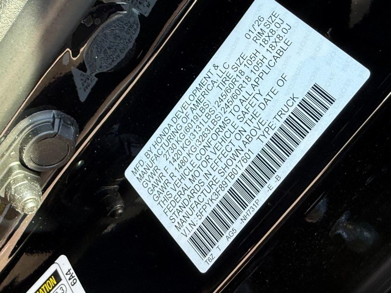 Honda Ridgeline Vehicle Image 22